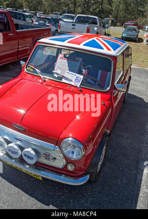 Auto Show in Ft. Weiß, Florida. Stockfoto