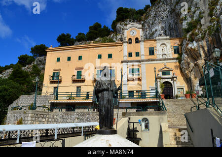 Heiligtum der Heiligen Rosalia auf dem Monte Pellegrino, Palermo, Sizilien Stockfoto