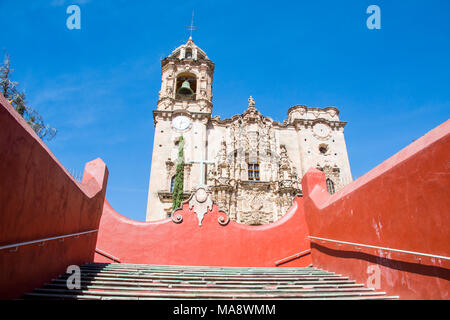 Iglesia de la Valenciana, auch als Templo de San Cayetano, Guanajuato, Mexiko bekannt Stockfoto