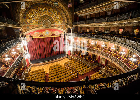 Im historischen Teatro Juarez, Zona Central, Guanajuato, Mexiko Stockfoto