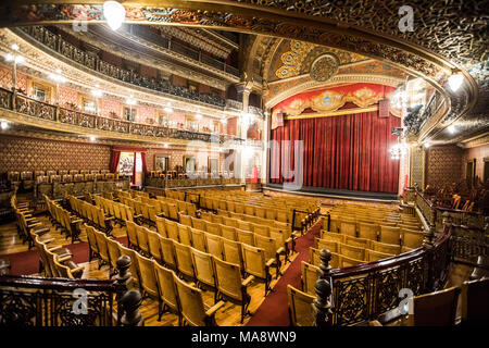 Im historischen Teatro Juarez, Zona Central, Guanajuato, Mexiko Stockfoto