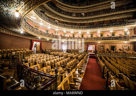 Im historischen Teatro Juarez, Zona Central, Guanajuato, Mexiko Stockfoto