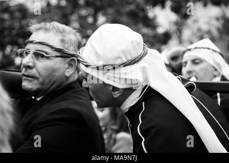 Taranto, Italien. Taranto Ostern. Heilige Woche in Taranto Stockfoto