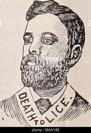 . Die östliche poultryman. Stockfoto