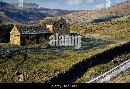 Bell Hagg Scheune, der Peak District, England (4) Stockfoto