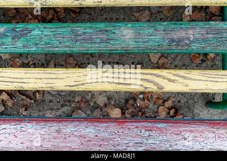 Plank Holz bunt Struktur für Textur oder Hintergrund Stockfoto