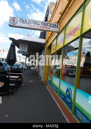 Smith Street Melbourne Stockfoto