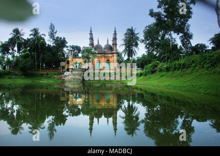 Tetulia Jame Moschee in Tala. Satkhira, Bangladesch. Stockfoto