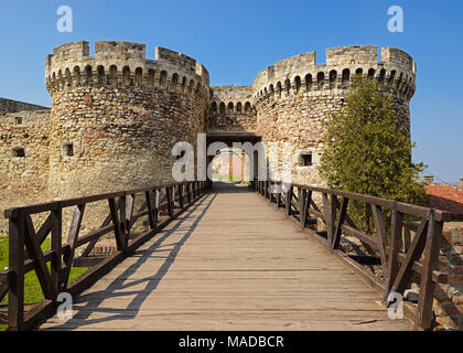 Festung Kalemegdan, Belgrad, Serbien Stockfoto