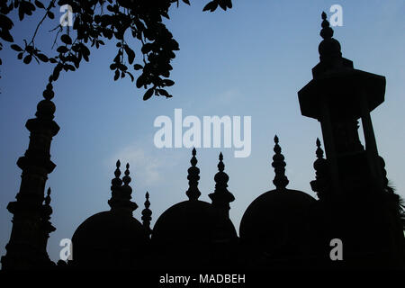 Tetulia Jame Moschee in Tala. Satkhira, Bangladesch. Stockfoto