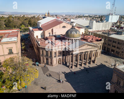 Historische Teatro de la Paz, San Luis Potosi, Mexiko Stockfoto