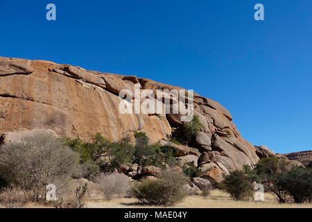 Namibia, Erongo Berge, Farm Ameib, Phillips Grube, Galle, Malerei