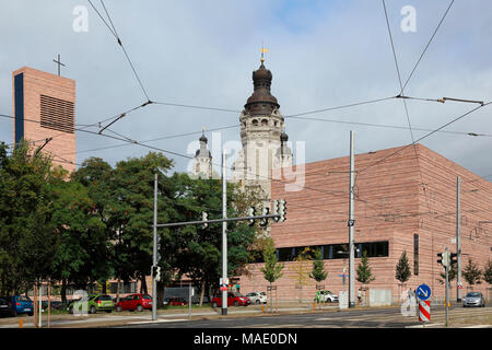 Propstei Kirche Leipzig Deutschland Stockfotografie - Alamy