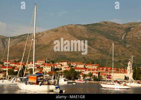 Dubrovnik, Dalmatien, Kroatien, Europa Stockfoto