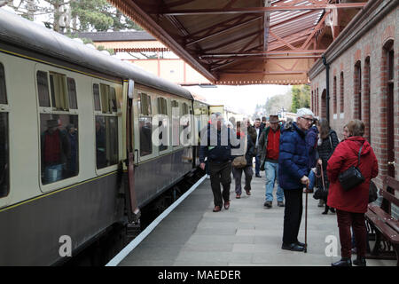 Broadway Station öffnet nach 58 Jahren Stockfoto