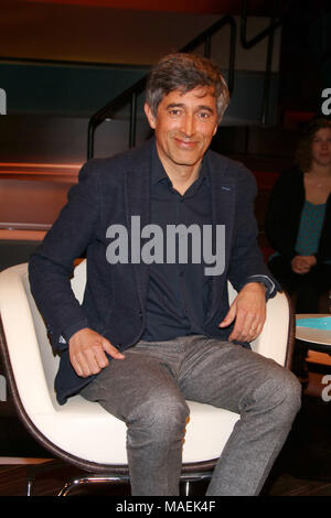 Markus Lanz Talkshows, 28.02.2018, Hamburg Über: Ranga Yogeshwar (Journalist, Moderator) Wo: Hamburg, Deutschland Wann: 28. Feb. 2018 Credit: Becher/WENN.com Stockfoto