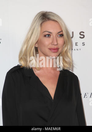 Premiere von Focus Features'' Thoroughbreds" im Sunset Marquis Hotel - Anreise mit: Stassi Schroeder Wo: West Hollywood, California, United States Wenn: 28. Feb. 2018 Credit: FayesVision/WENN.com Stockfoto