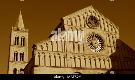 ZADAR, KROATIEN, EUROPA Stockfoto