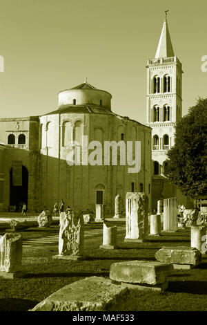 ZADAR, KROATIEN, EUROPA Stockfoto