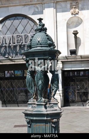 Wallace Brunnen in Barcelona, Spanien Stockfoto