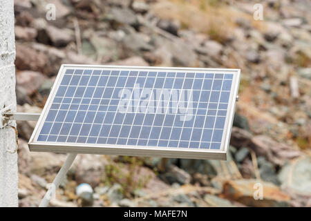Photovoltaik erneuerbare solar Energie von der Sonne Stockfoto