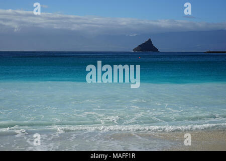 Praia da laginha, Strand von Mindelo, Mindelo, Sao Vicente, Kap Verde, Afrika, Kap Verde, Afrika Stockfoto