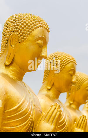 Hand des Buddha Skulptur Stockfoto