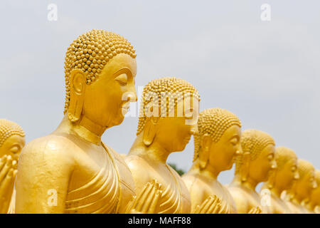 Hand des Buddha Skulptur Stockfoto