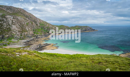 Die malerische Landschaft in Sleat, der südlichste Punkt von Skye. Schottland. Stockfoto