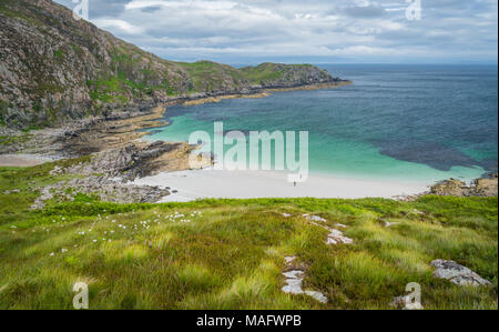 Die malerische Landschaft in Sleat, der südlichste Punkt von Skye. Schottland. Stockfoto