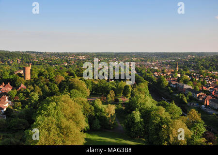 Croydon Skyline im Juni 2015 getroffen Stockfoto