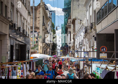 Feria de San Telmo, Markt am Sonntag, Buenos Aires, Argentinien Stockfoto