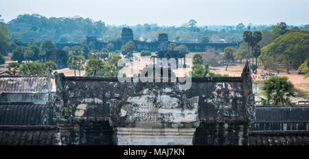 Tempel Angkor Wat, Siem Reap, Kambodscha Stockfoto