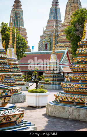 Wat Pho in Bangkok, Thailand Stockfoto