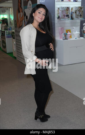 Das Baby Show 2018 im ExCel London mit: Casey Batchelor Wo: London, Großbritannien Wann: 02 Mar 2018 Credit: WENN.com Stockfoto