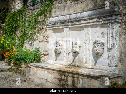 Malerische Anblick in Caramanico Terme, Gemeinde in der Provinz Pescara in den Abruzzen in Italien. Stockfoto