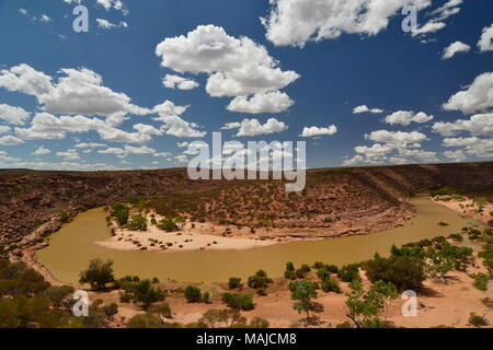 Murchison River. Kalbarri National Park. Western Australia Stockfoto