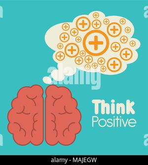 Große Idee, Kreativität und Intelligenz theme Design, Vektor, Abbildung Stock Vektor