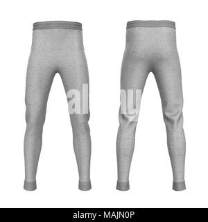 Sport Sweatpants isoliert Stockfoto