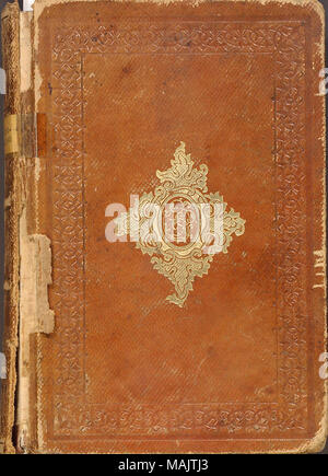 Mit Gunn's Beschreibung seiner Erfahrungen als Kriegsberichterstatter für die New York Tribune" in New Orleans, Louisiana und Baton Rouge, Louisiana; Pension; ein Besuch in der Rawlings Familie; ein Kampf mit Herrn Blankman an seinem Haus; seine Reise auf der North Star mit den Banken Expedition; die Besetzung von Baton Rouge von Union Kräfte; ein Besuch auf einer Zuckerrohrplantage in Louisiana und den Tod von Fanny Farn Tochter Grace Thomson. Titel: Thomas Butler Gunn Tagebücher: Band 21, 1. Oktober 1862 - 12. Februar 1863. Zwischen 1862 und 1863. Gunn, Thomas Butler, 1826-1903 Stockfoto