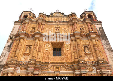 Santo Domingo Kirche von San Cristóbal in Chiapas, Mexiko Stockfoto