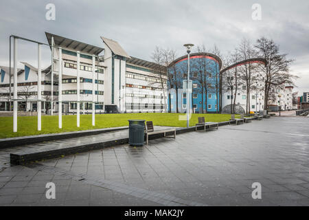 Der Universität von East London Docklands im Londoner Stadtteil Newham, London, UK Stockfoto