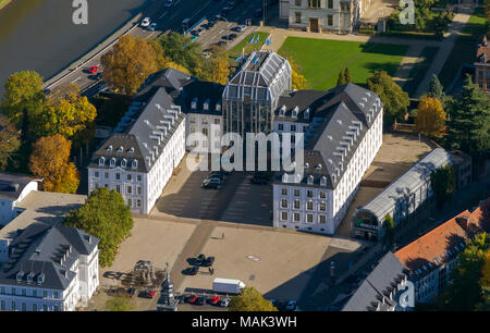 Luftbild, Saarbrücken Schloss Saarbrücken Schloss Saarbrücken, Am Alten Rathaus, Saarbrücken, Saarland, Deutschland, Europa, Stockfoto