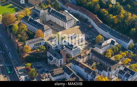 Luftbild, Saarbrücken Schloss Saarbrücken Schloss Saarbrücken, Am Alten Rathaus, Saarbrücken, Saarland, Deutschland, Europa, Stockfoto