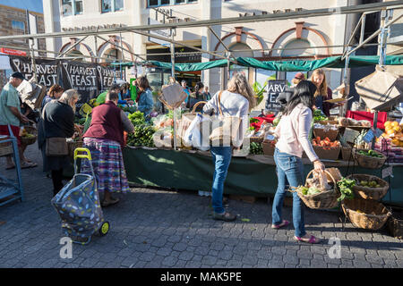 Salamanca Markt ist ein Markt in Salamanca Place, Hobart, Tasmanien, Australien Stockfoto