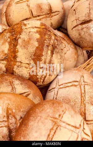 Szenen für den jährlichen Karfreitag Passionsspiele in der Calle Grande, Brot, Adeje, Teneriffa, Kanarische Inseln, Spanien Stockfoto