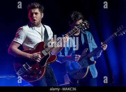 Niall Horan live an der Bournemouth International Centre Stockfoto