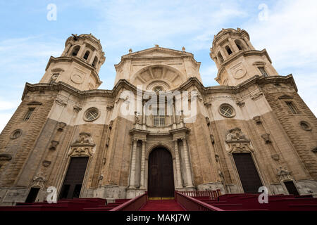Kathedrale von Cadiz, Andalusien, Südspanien Stockfoto
