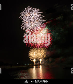 Irvine Beleuchtung Feuerwerk 2017 Stockfoto