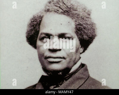 Jermain Wesley Loguen war eine Wahrheit und ehemaligen Sklaven. . Datum; Loguen starb im Jahr 1872. Stockfoto